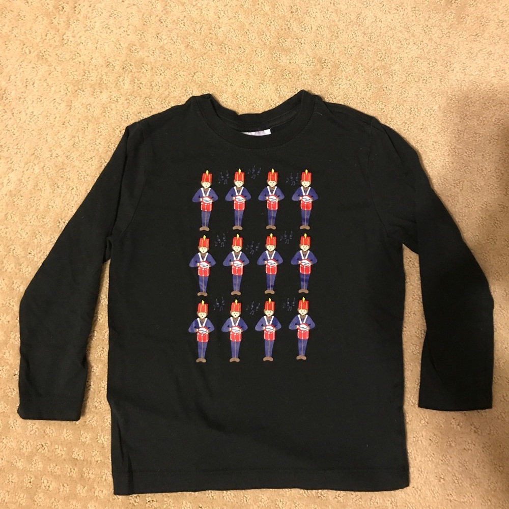 Hanna Andersson nutcracker t-shirt boys sz 5 boys